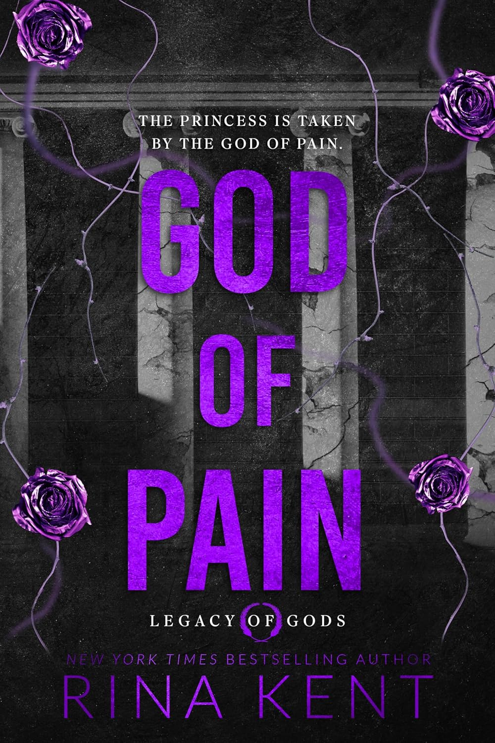 God of Pain: A Grumpy Sunshine College Romance (Legacy of Gods Book 2)