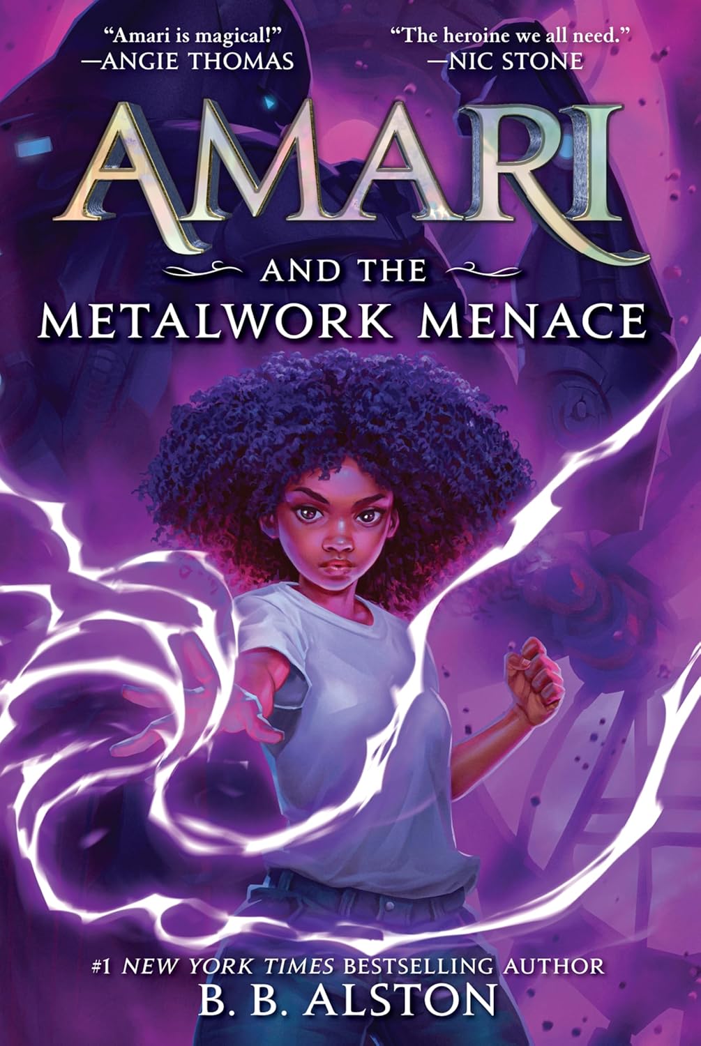 Amari and the Metalwork Menace: A Supernatural Adventure About Curses, Friendship, and Saving Two Worlds (Supernatural Investigations, 4)