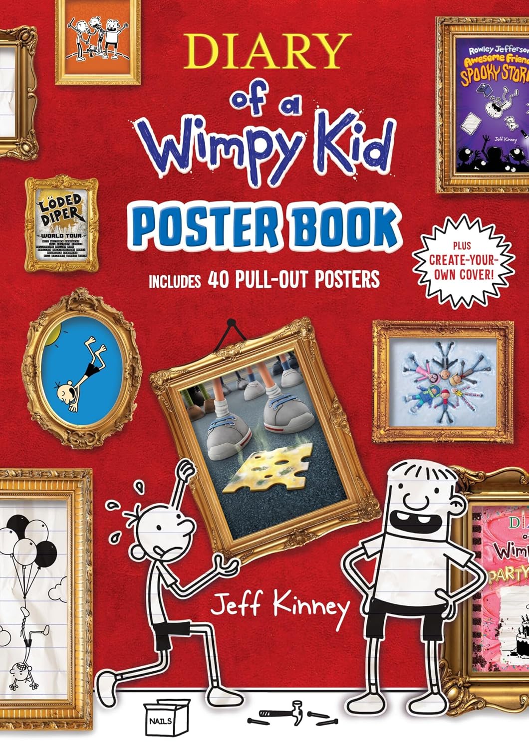 Diary of a Wimpy Kid Poster Book: Includes 40 Pull-Out Posters