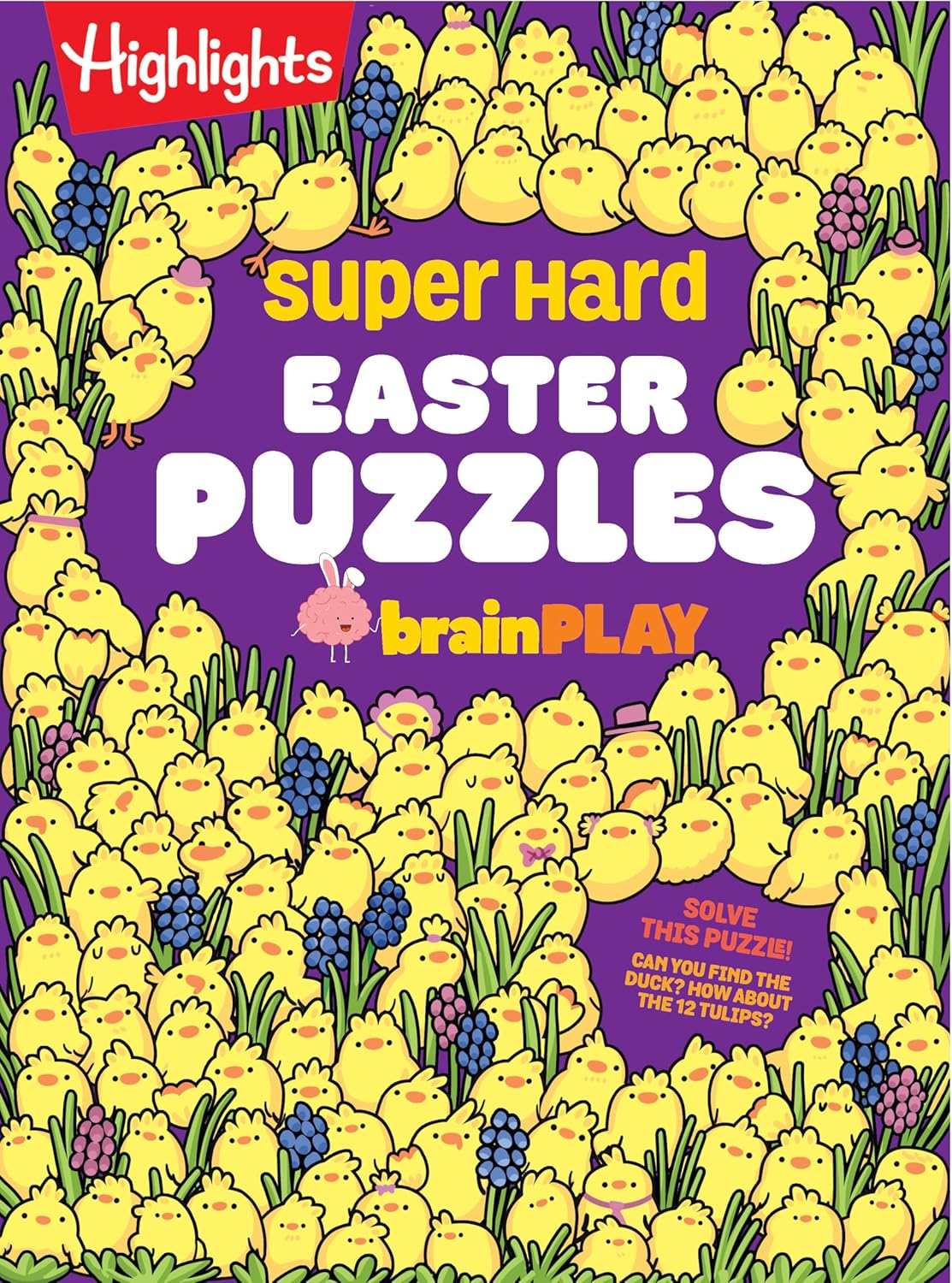 Super Hard Easter Puzzles brainPLAY: Easter Puzzle and Activity Book with Over 75 Brain-Teasing Mazes, Logic Games, Hidden Object Puzzles and More for Kids 7 and Up (brainPLAY Puzzle Books)