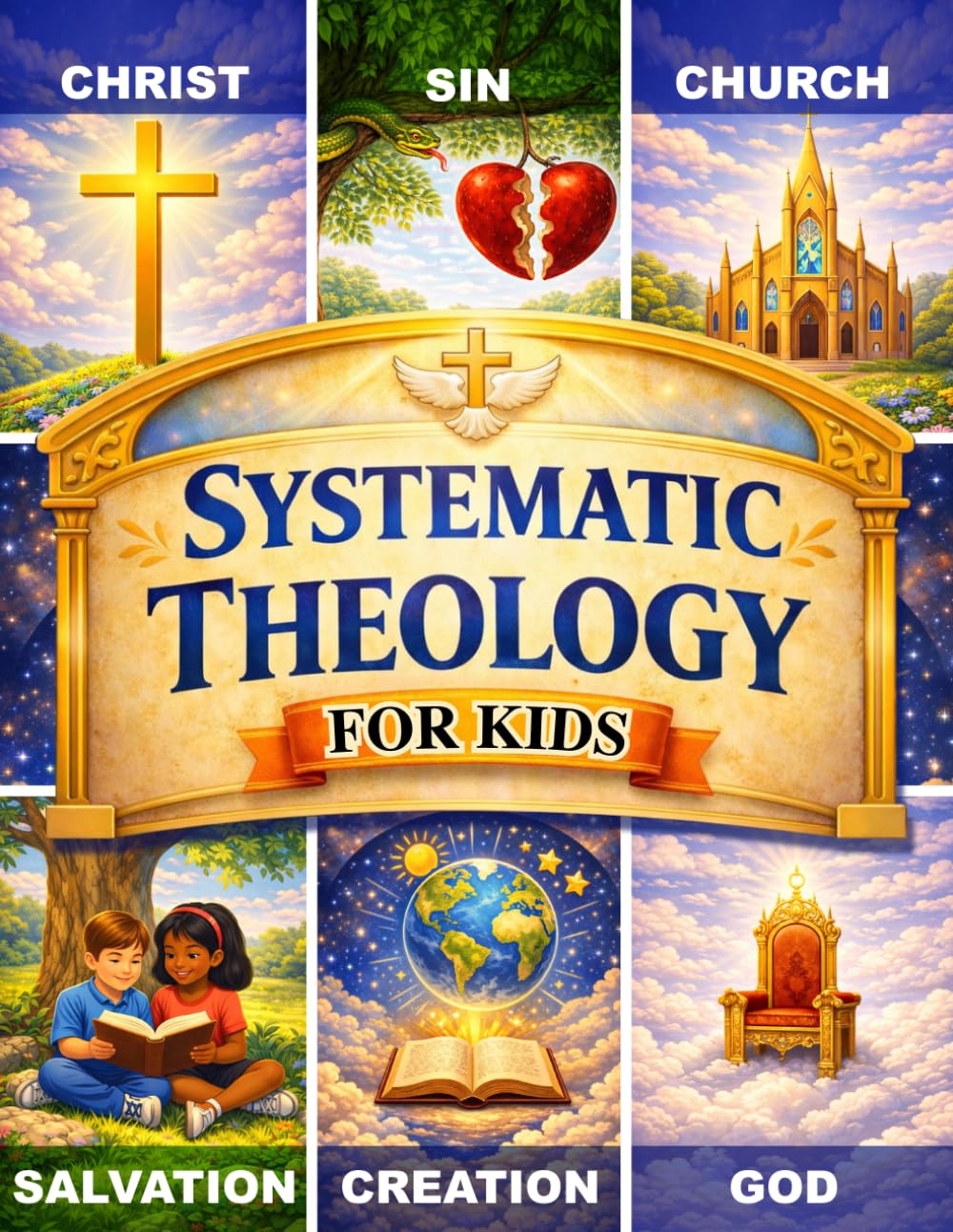 Systematic Theology for Kids: 52 Weekly Lessons Exploring Big Questions and Biblical Truth Through a Guided Year-Long Program in Christian Doctrine for Faith-Building